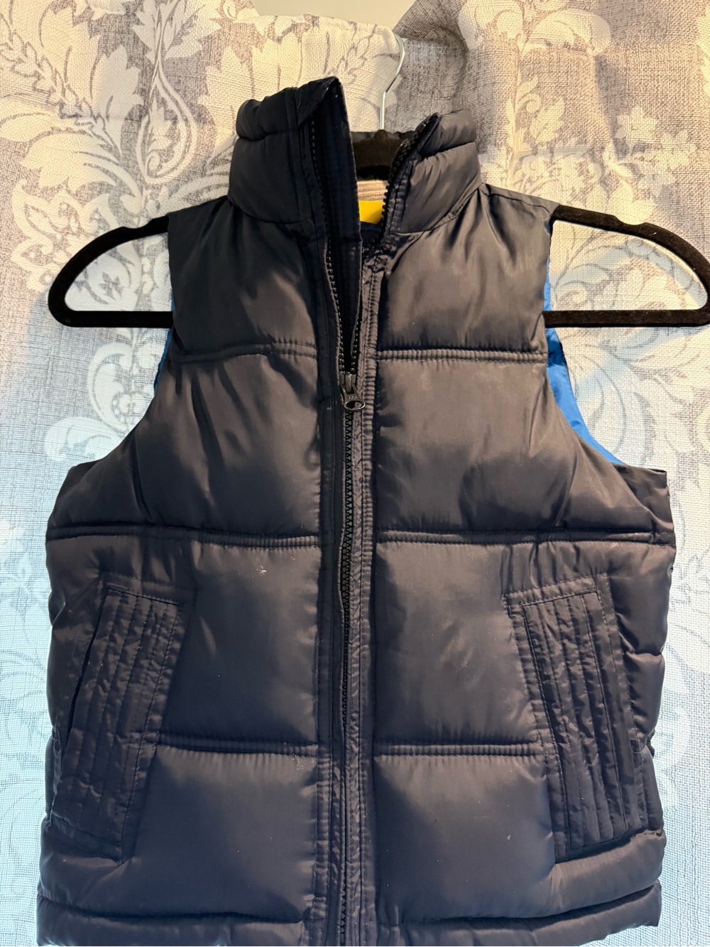 GAP Kids Jacket in Blue with Yellow Trim